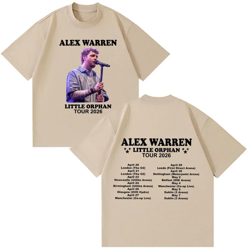 Singer Alex Warren 2026 Tour Print Tshirts Unisex Women Hiphop Vintage Tshirt Summer Cotton Casual Oversized Tshirts Streetwear S
Singer Alex Warren 2026 Tour Print Tshirts Unisex Women Hiphop Vintage Tshirt Summer Cotton Casual Oversized Tshirts Streetwear S