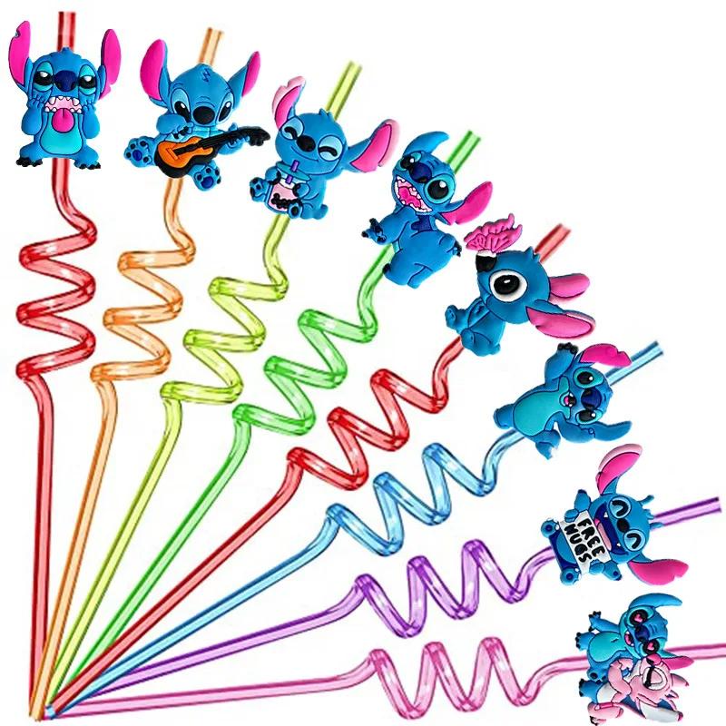 8pcs Disney Cartoon Stitch Series Bent Ice Cream Straws Soft Rubber Environmentally Friendly Material Food Grade Artistic Design Straws 8pcs
8pcs Disney Cartoon Stitch Series Bent Ice Cream Straws Soft Rubber Environmentally Friendly Material Food Grade Artistic Design Straws 8pcs