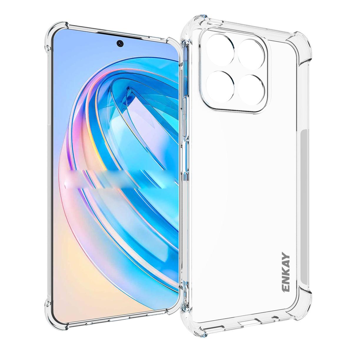 ENKAY HAT PRINCE Phone Case for Honor X8a 4G Anti-slip Clear TPU Cover with High Aluminium-silicon Glass Screen Film A
ENKAY HAT PRINCE Phone Case for Honor X8a 4G Anti-slip Clear TPU Cover with High Aluminium-silicon Glass Screen Film A