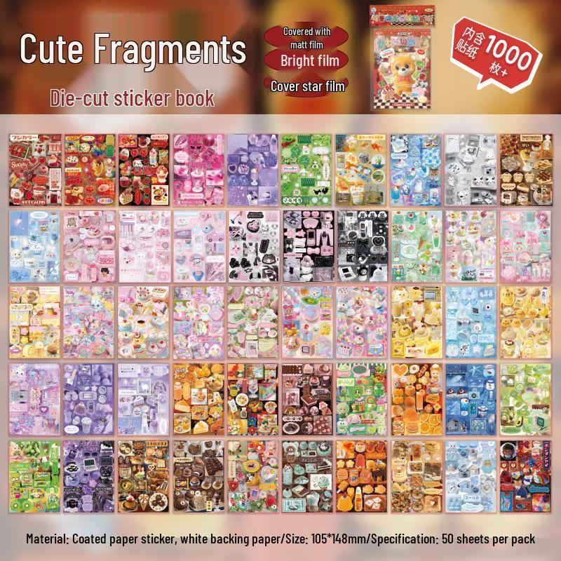 Jilü Yùjiàn Eslite Cute Fragments: Vintage Yanbian Cut-out Stickers - Japanese-style Cartoon Decorative Book
Jilü Yùjiàn Eslite Cute Fragments: Vintage Yanbian Cut-out Stickers - Japanese-style Cartoon Decorative Book