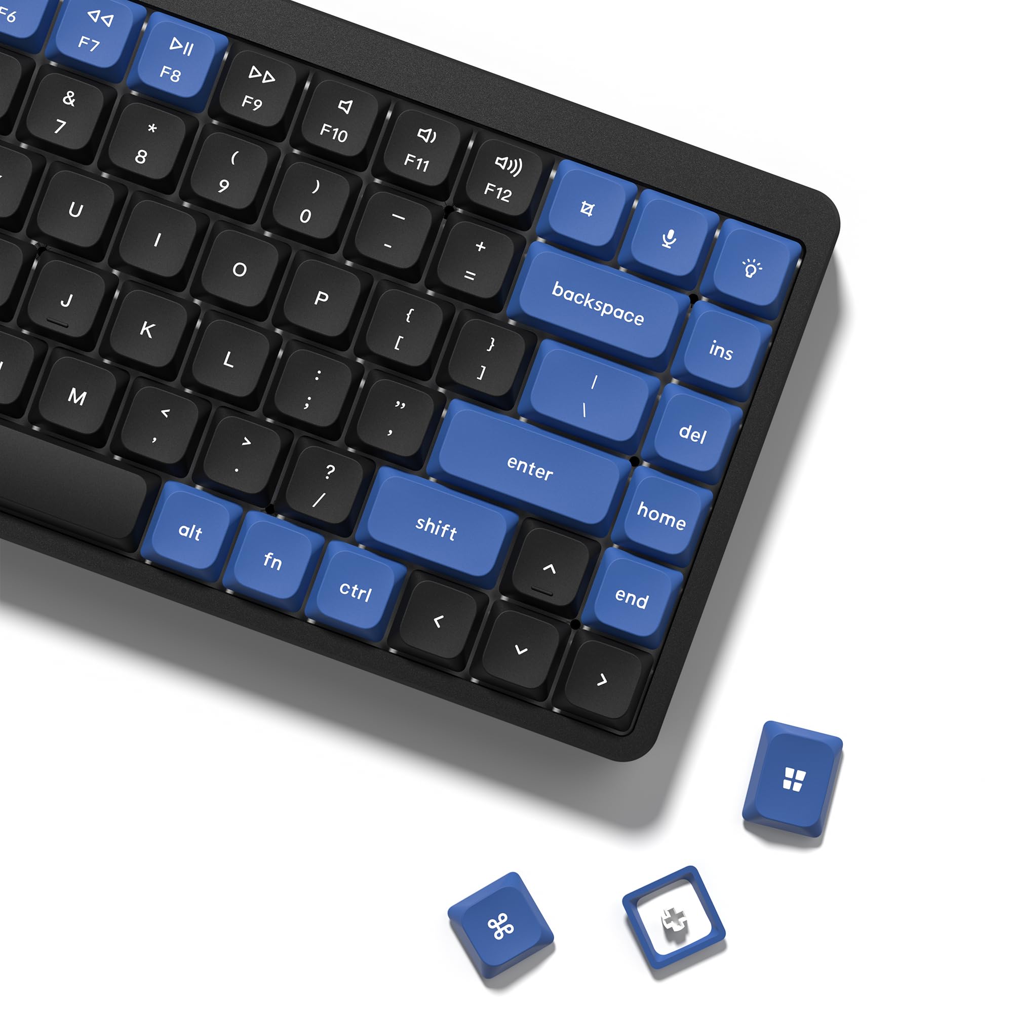 138 Key Keycaps Womier Low Profile PBT Keycaps Full Set for Cherry Gateron MX Switch Keyboard 60% 65% 75% 100% (Blue) синій
138 Key Keycaps Womier Low Profile PBT Keycaps Full Set for Cherry Gateron MX Switch Keyboard 60% 65% 75% 100% (Blue) синій