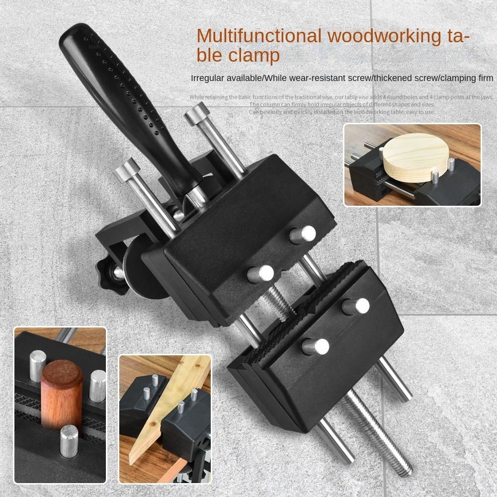 Heavy Duty Working Table Vise Multi -angle Table Clamp Vise Workbench Clamping Tool Woodwork чорний
Heavy Duty Working Table Vise Multi -angle Table Clamp Vise Workbench Clamping Tool Woodwork чорний