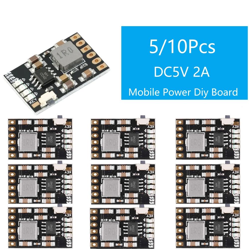5/10pcs CD42 DC 5V 2A Mobile Power Diy Board 4.2V Charge/Discharge(boost)/battery protection/indicator module 3.7V lithium 18650
5/10pcs CD42 DC 5V 2A Mobile Power Diy Board 4.2V Charge/Discharge(boost)/battery protection/indicator module 3.7V lithium 18650