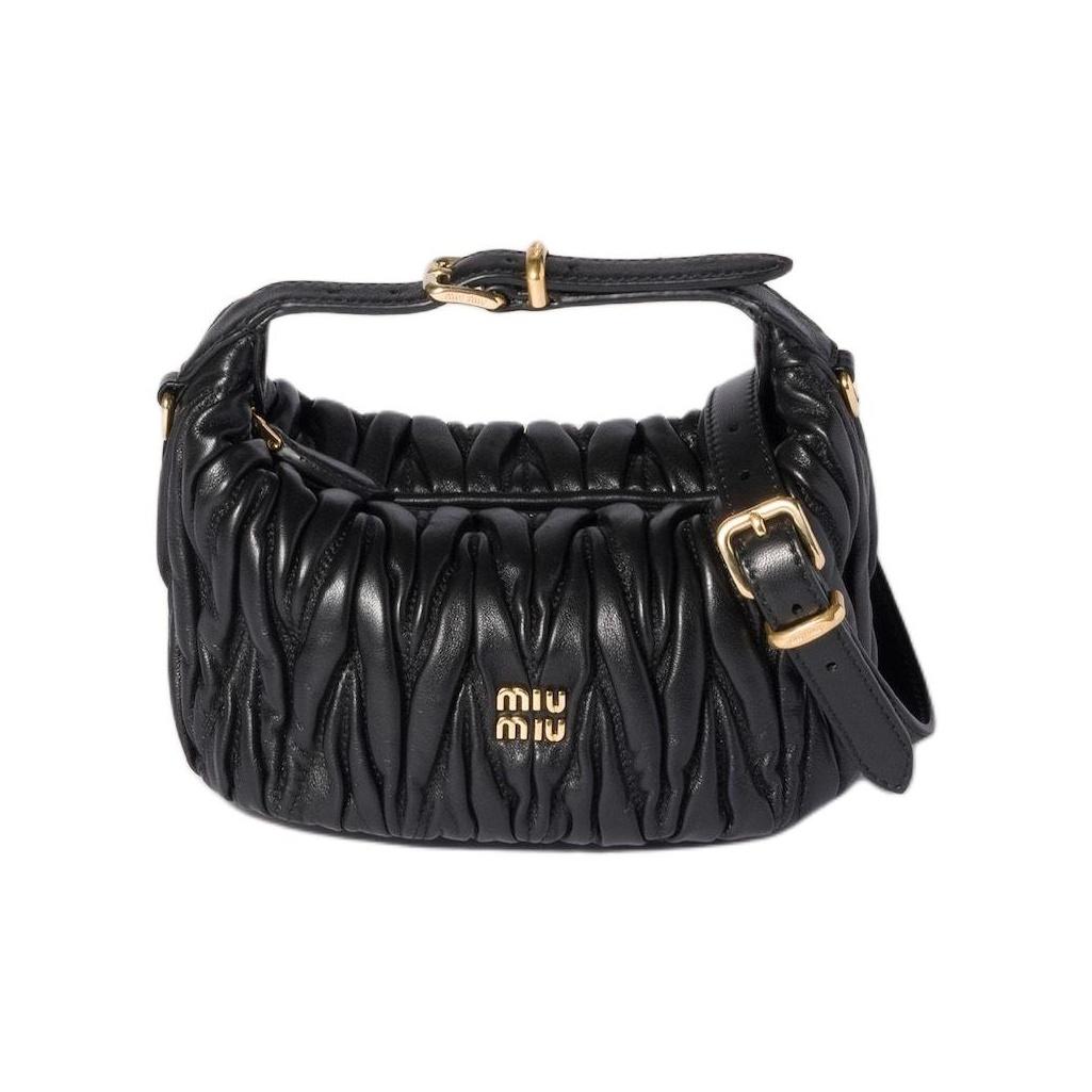 MIU MIU Matelassé Metal Logo Lambskin Tote Bag Women Handbags Black 5NE026_AFPP_F0002 Basic Set (Bag+Dust Bag)
MIU MIU Matelassé Metal Logo Lambskin Tote Bag Women Handbags Black 5NE026_AFPP_F0002 Basic Set (Bag+Dust Bag)