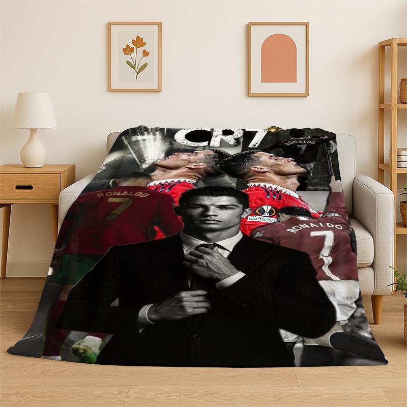 CR16 Goat R-Ronaldo Football Star Flannel Blanket Soft Warm Throw Blanket for Bedroom Living Room Bed Travel Camping Picnic Kid 75x90cm
CR16 Goat R-Ronaldo Football Star Flannel Blanket Soft Warm Throw Blanket for Bedroom Living Room Bed Travel Camping Picnic Kid 75x90cm