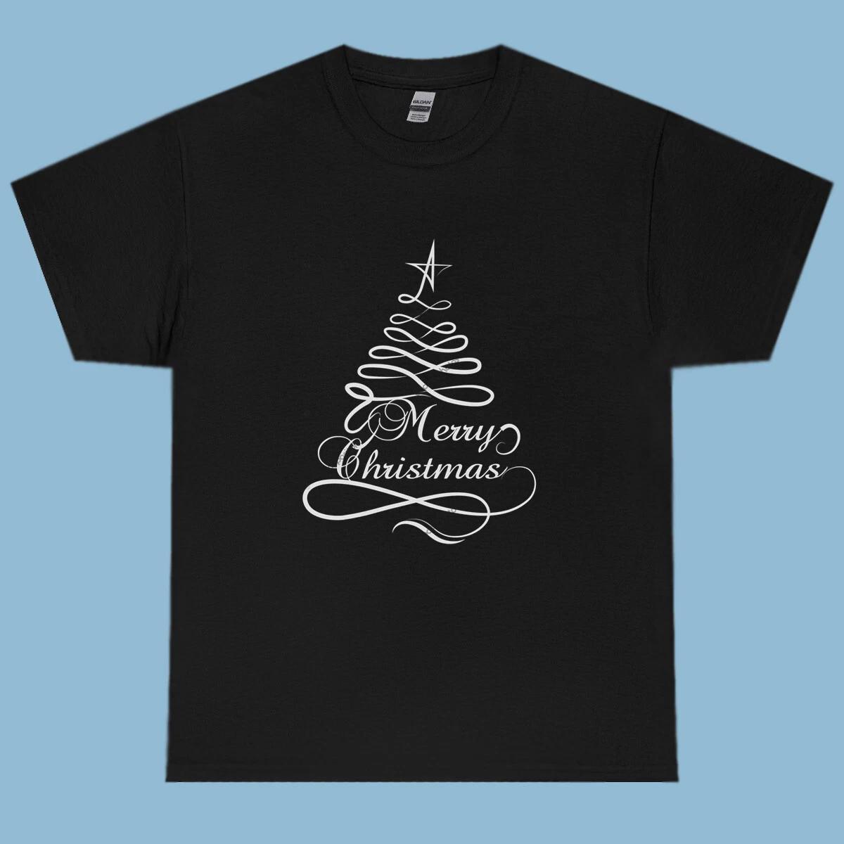Merry Christmas design T shirt comfortable heavy cotton black size XL L
Merry Christmas design T shirt comfortable heavy cotton black size XL L