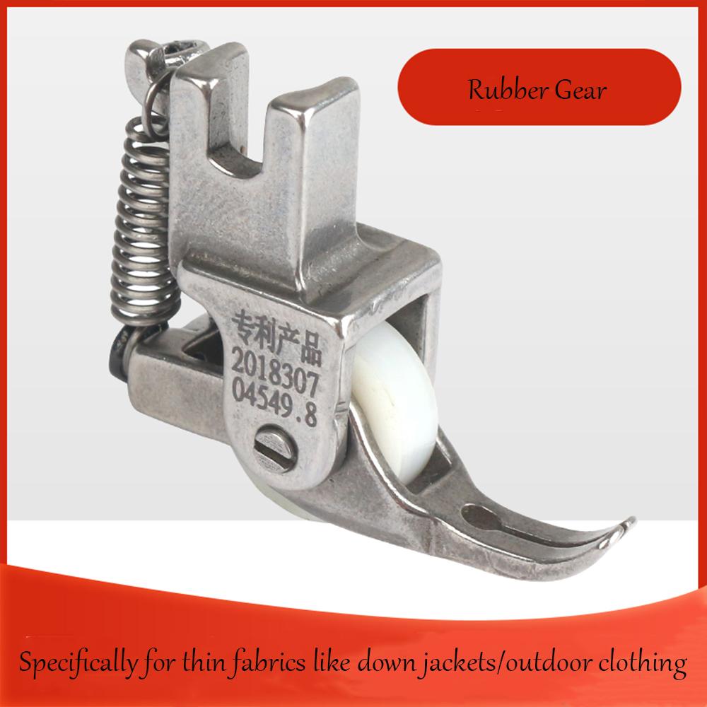 Industrial Flat Sewing Machine 0.3 Roller Presser Foot, Alloy Steel Wear - Resistant, Multiple Roller Options, Suitable for Thi
Industrial Flat Sewing Machine 0.3 Roller Presser Foot, Alloy Steel Wear - Resistant, Multiple Roller Options, Suitable for Thi