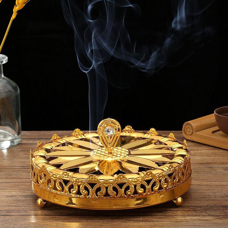 Iron Art Circular Design Прочная стойка для благовоний Креативный полый узор Летняя курильница Ретро-дизайн Сплошной цвет Уникальный 2 цвета
Iron Art Circular Design Прочная стойка для благовоний Креативный полый узор Летняя курильница Ретро-дизайн Сплошной цвет Уникальный 2 цвета