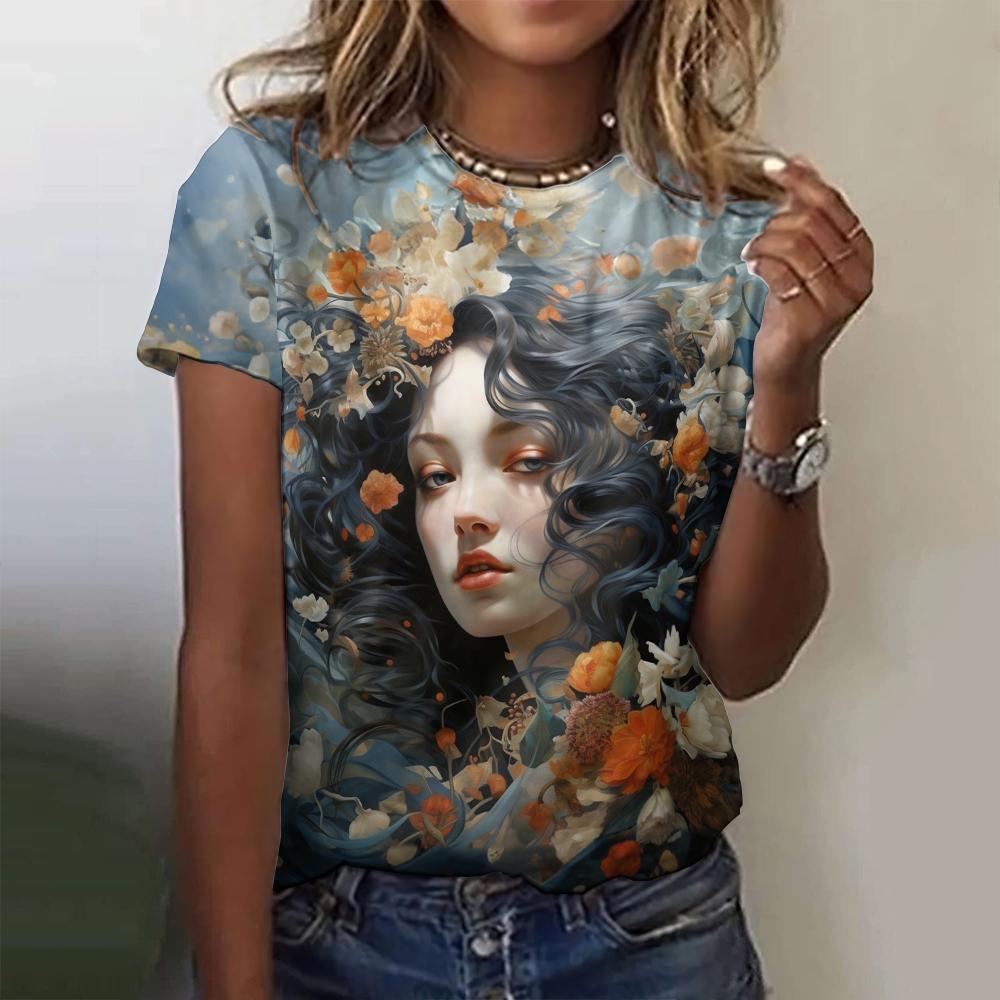3D digital printing hot selling new product trendy and comfortable European and American style hot selling printed summer top 3181 6XL
3D digital printing hot selling new product trendy and comfortable European and American style hot selling printed summer top 3181 6XL