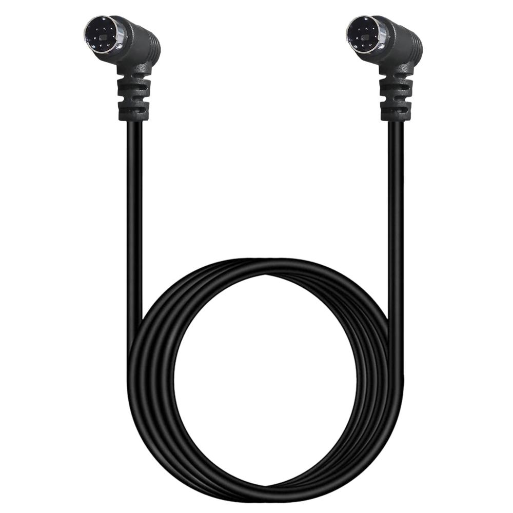 0.5m Mini DIN 7 Pin S-Video Cable Elbow Male to Elbow Male Audio Video Transfer Cord As Shown A
0.5m Mini DIN 7 Pin S-Video Cable Elbow Male to Elbow Male Audio Video Transfer Cord As Shown A