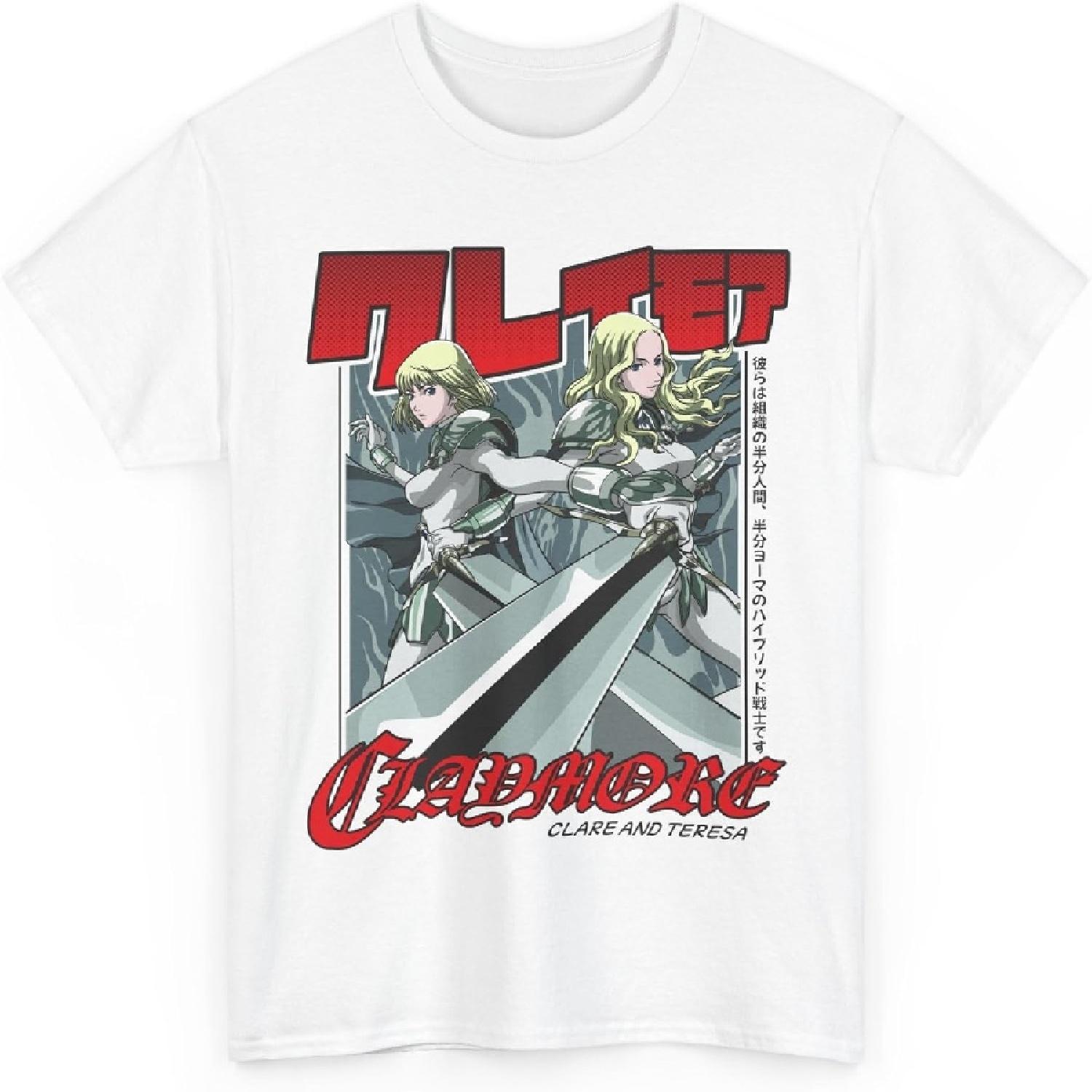 Unisex Claymore Anime T-Shirt Action-Packed Fantasy Worlds and Legendary Warriors Aesthetic Manga T-Shirt XXXXXL білий
Unisex Claymore Anime T-Shirt Action-Packed Fantasy Worlds and Legendary Warriors Aesthetic Manga T-Shirt XXXXXL білий