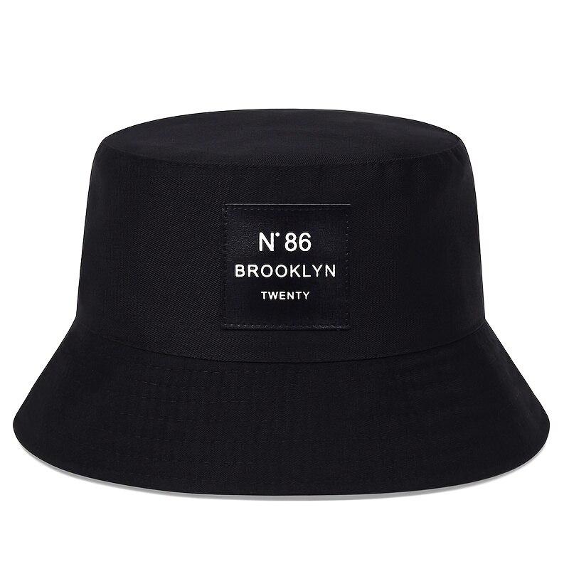 Unisex N86 Leather Label Personality Bucket Hats Fishermen Caps Outdoor Casual Cap Sunscreen Hat Single code
Unisex N86 Leather Label Personality Bucket Hats Fishermen Caps Outdoor Casual Cap Sunscreen Hat Single code