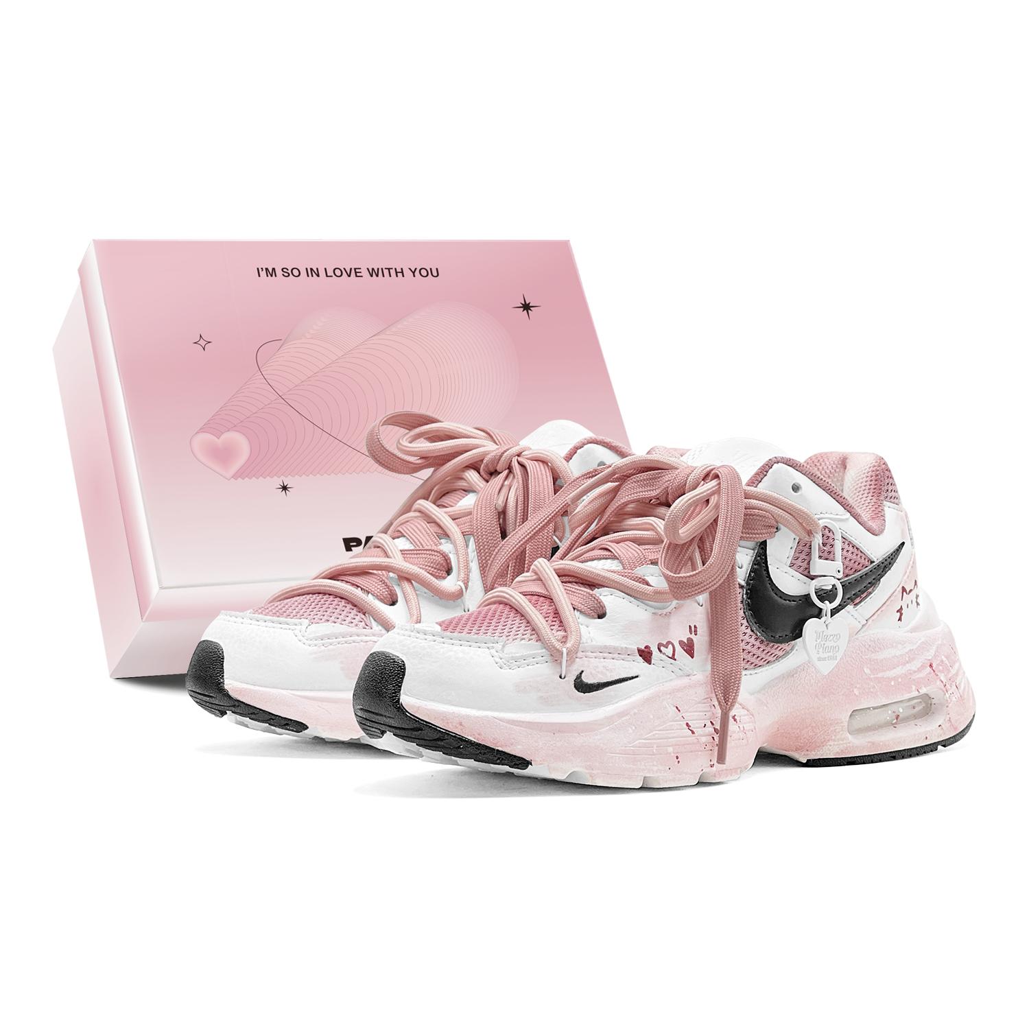 Nike Air Max Fusion Abrasion Resistant Low top Running Shoes Women s Peach Pink CJ1671-100(TeamS2-S-BOX) 37.5
Nike Air Max Fusion Abrasion Resistant Low top Running Shoes Women s Peach Pink CJ1671-100(TeamS2-S-BOX) 37.5