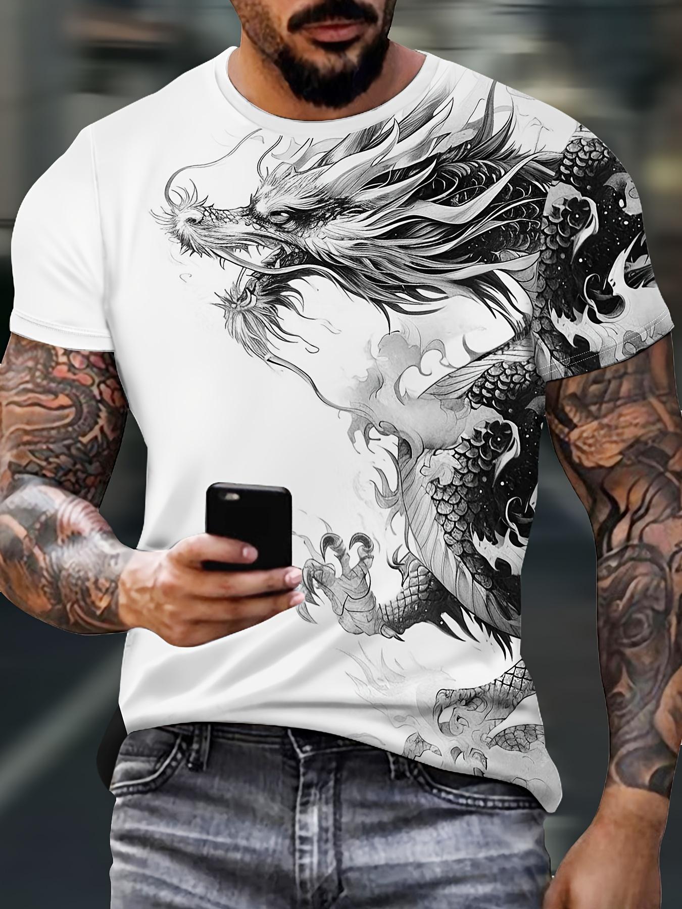 Men s Bold Dragon Graphic Tee - Short Sleeve. Crew Neck. P L дубильная кора
Men s Bold Dragon Graphic Tee - Short Sleeve. Crew Neck. P L дубильная кора