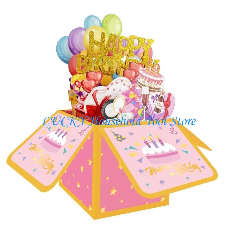 J0MC Happy Birthday Popup Card,3D Sweet Birthday Greeting Card Birthday Gift Cards
J0MC Happy Birthday Popup Card,3D Sweet Birthday Greeting Card Birthday Gift Cards