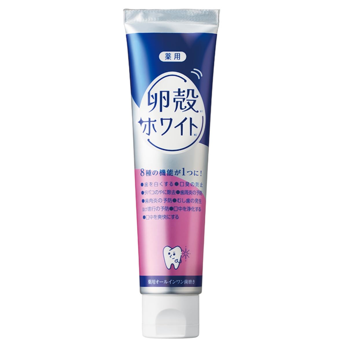 Medicinal Eggshell White Toothpaste Prevents periodontal disease Prevents bad breath Prevents tooth decay Spearmint flavor Quasi-drug 90g Made in
Medicinal Eggshell White Toothpaste Prevents periodontal disease Prevents bad breath Prevents tooth decay Spearmint flavor Quasi-drug 90g Made in