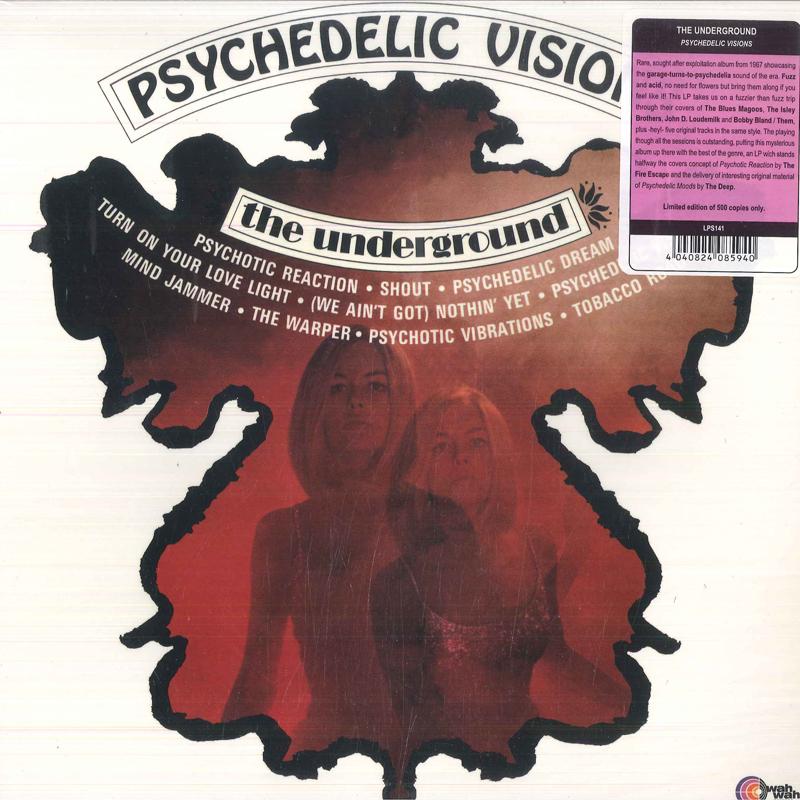 LP Record UNDERGROUND (6) - Psychedelic Visions LPS141 Wah Wah Records 2016 Spain Rock
LP Record UNDERGROUND (6) - Psychedelic Visions LPS141 Wah Wah Records 2016 Spain Rock