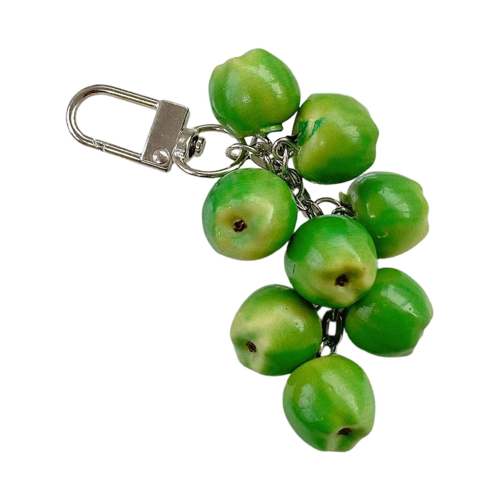 Sweet Miniature Apples Keyring Elegant Plastic Fruit Keychain Charm For Backpacks Bags And Accessories зелений
Sweet Miniature Apples Keyring Elegant Plastic Fruit Keychain Charm For Backpacks Bags And Accessories зелений