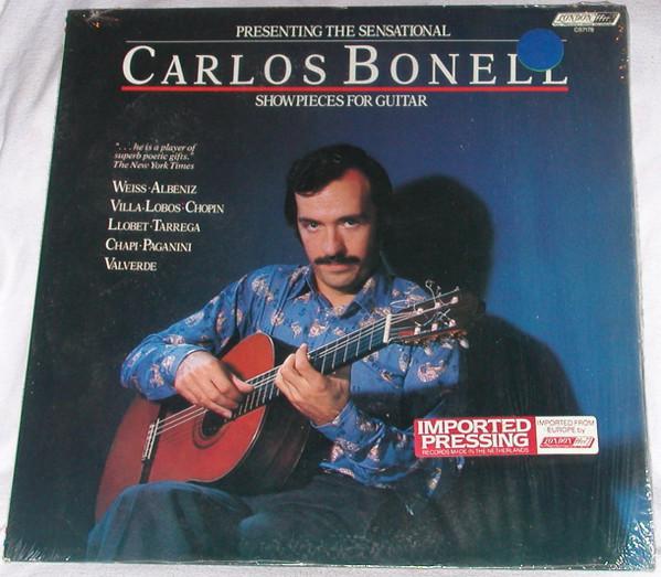 LP Record CARLOS BONELL - Presenting The Sensational Carlos B CS7178 London Records 1980 Netherland Classical Used
LP Record CARLOS BONELL - Presenting The Sensational Carlos B CS7178 London Records 1980 Netherland Classical Used