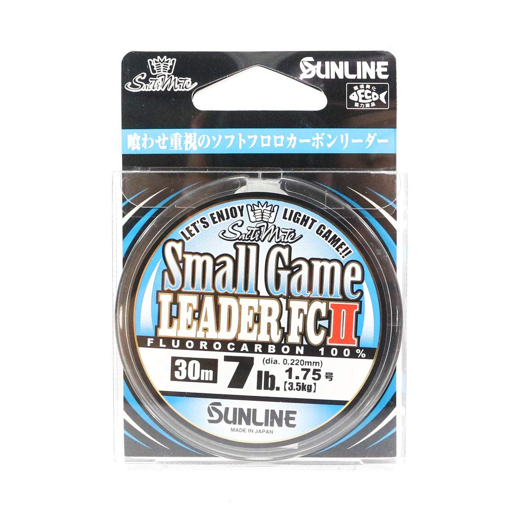 SUNLINE Leader Salt Mate Small Game Reader FC II Fluorocarbon 30m 7lb Natural Clear No. 1,75 (3,5 кг)
SUNLINE Leader Salt Mate Small Game Reader FC II Fluorocarbon 30m 7lb Natural Clear No. 1,75 (3,5 кг)