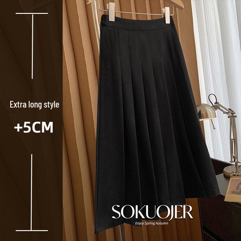 Petite Women s High Waist Dark Grey Wool Midi Pleated A-Line Skirt - Autumn/Winter Collection XL (130-150 jin)
Petite Women s High Waist Dark Grey Wool Midi Pleated A-Line Skirt - Autumn/Winter Collection XL (130-150 jin)