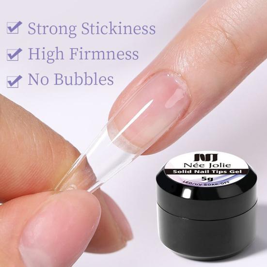 Yousheng 5g Nail Patch Gel No-Flowing Nail Tips Modeling Transparent Solid Paste Nail Art UV Gel Adhesive Glue Supplies 5g
Yousheng 5g Nail Patch Gel No-Flowing Nail Tips Modeling Transparent Solid Paste Nail Art UV Gel Adhesive Glue Supplies 5g