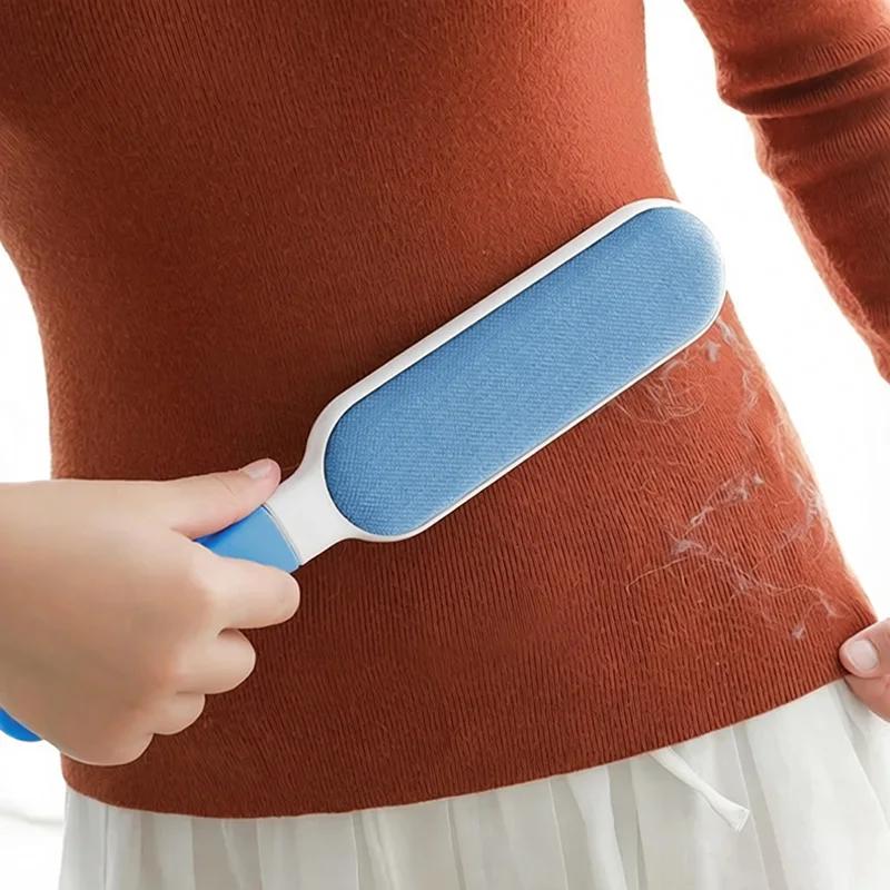Double-sided Pet Hair Removal Brush - 1pc Reusable Lint Brush - Manual Electrostatic Sticky Lint Pet Hair Dust Brush for Clothin
Double-sided Pet Hair Removal Brush - 1pc Reusable Lint Brush - Manual Electrostatic Sticky Lint Pet Hair Dust Brush for Clothin