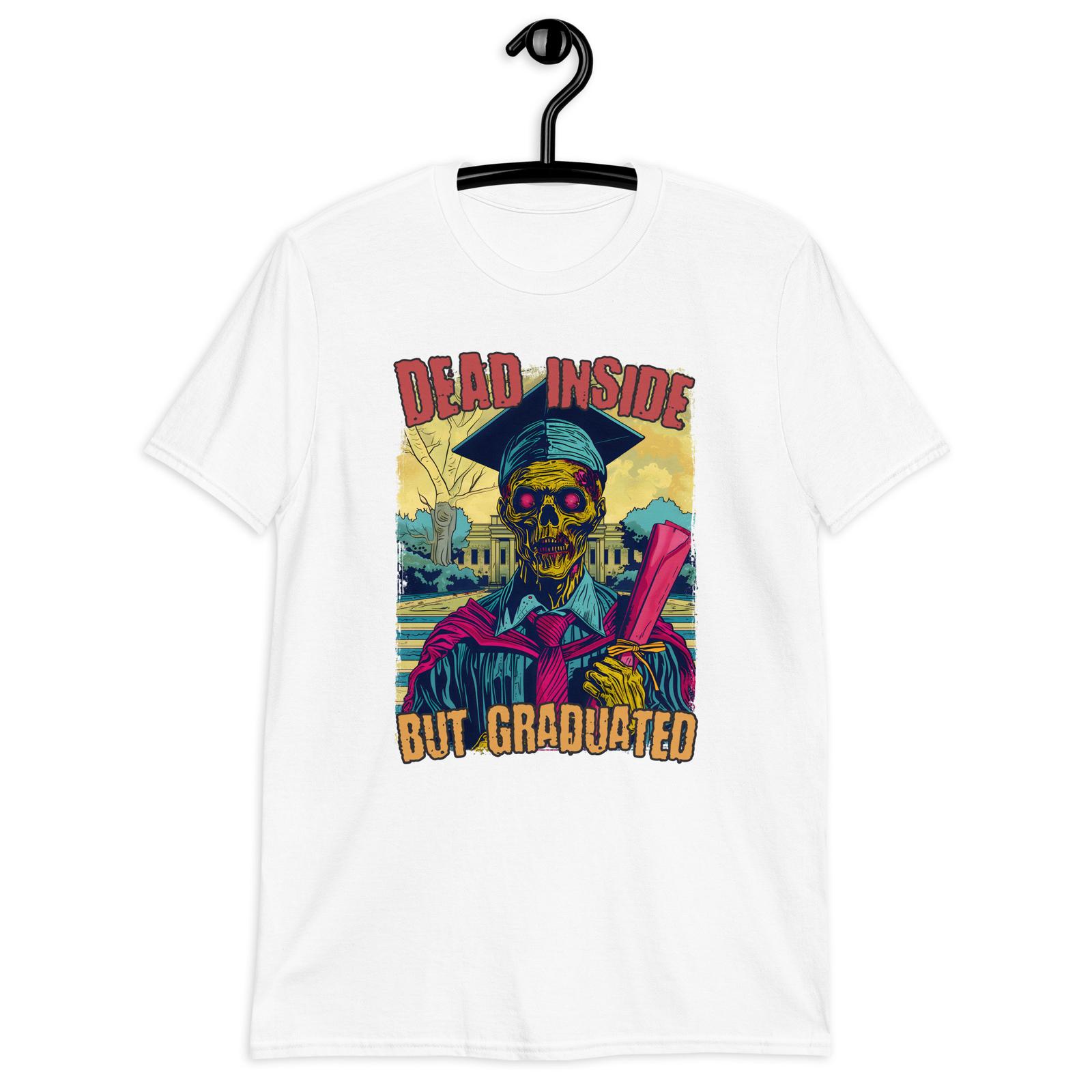 Dead Inside But Graduated University College PhD Student Unisex T-Shirt 5XL різнокольоровий
Dead Inside But Graduated University College PhD Student Unisex T-Shirt 5XL різнокольоровий
