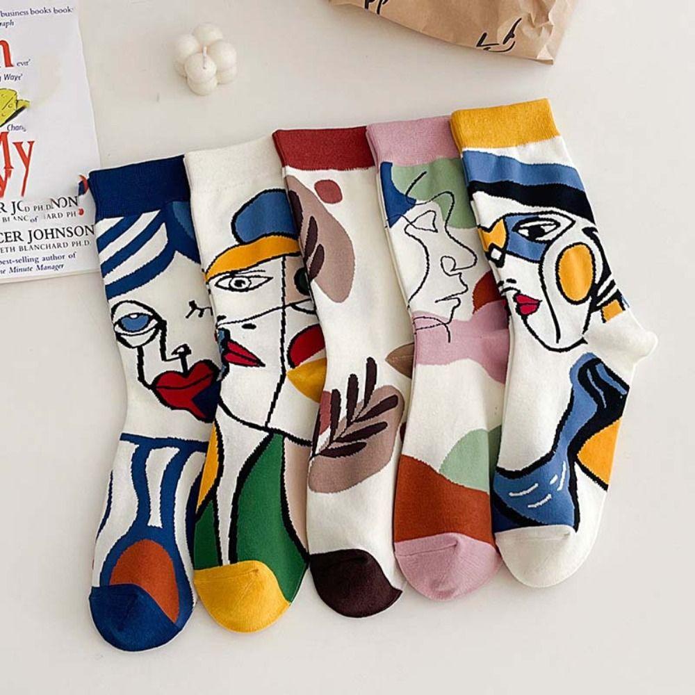 Patchwork Characters Graffiti Socks Lips Men s Mid Tube Socks Breathable Sock for Women Male 5pairs
Patchwork Characters Graffiti Socks Lips Men s Mid Tube Socks Breathable Sock for Women Male 5pairs