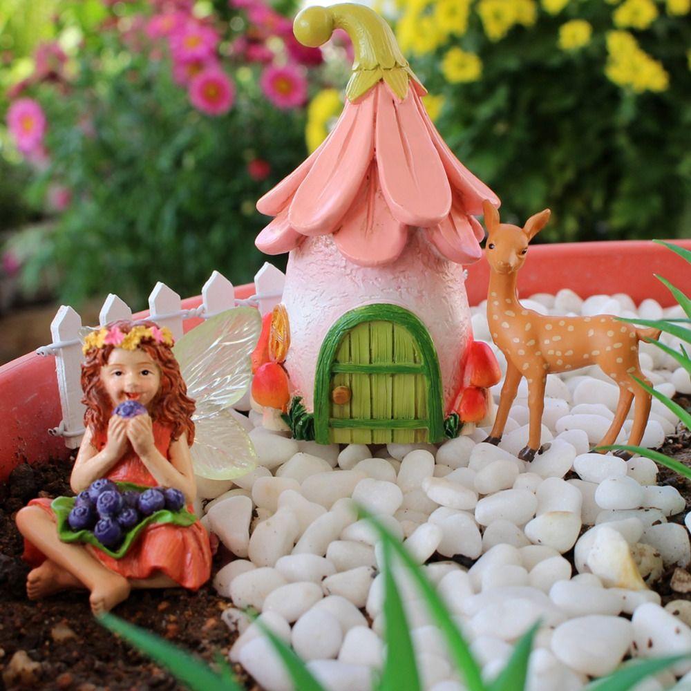4pcs Cute Fairy Elf Ornament Resin Miniature Figurine Sculptures Flower Fairy Plugin Set Courtyard 4 Pcs
4pcs Cute Fairy Elf Ornament Resin Miniature Figurine Sculptures Flower Fairy Plugin Set Courtyard 4 Pcs