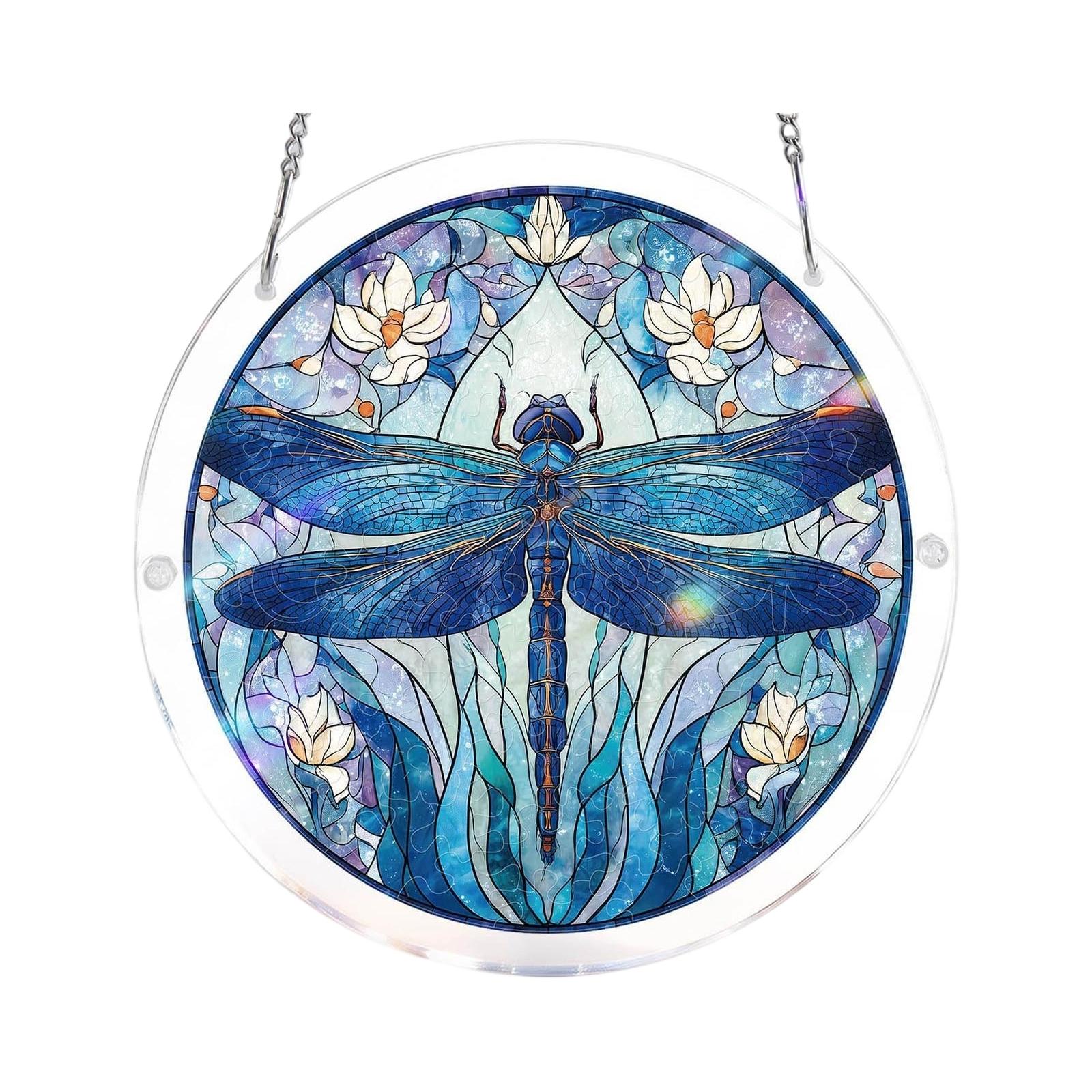 Acrylic Sun Catcher Puzzle Round Hanging Panel Tree Design Stained Glass Style Window Decoration for Indoor Outdoor Use 1 5cm Thick with Chain One Size
Acrylic Sun Catcher Puzzle Round Hanging Panel Tree Design Stained Glass Style Window Decoration for Indoor Outdoor Use 1 5cm Thick with Chain One Size