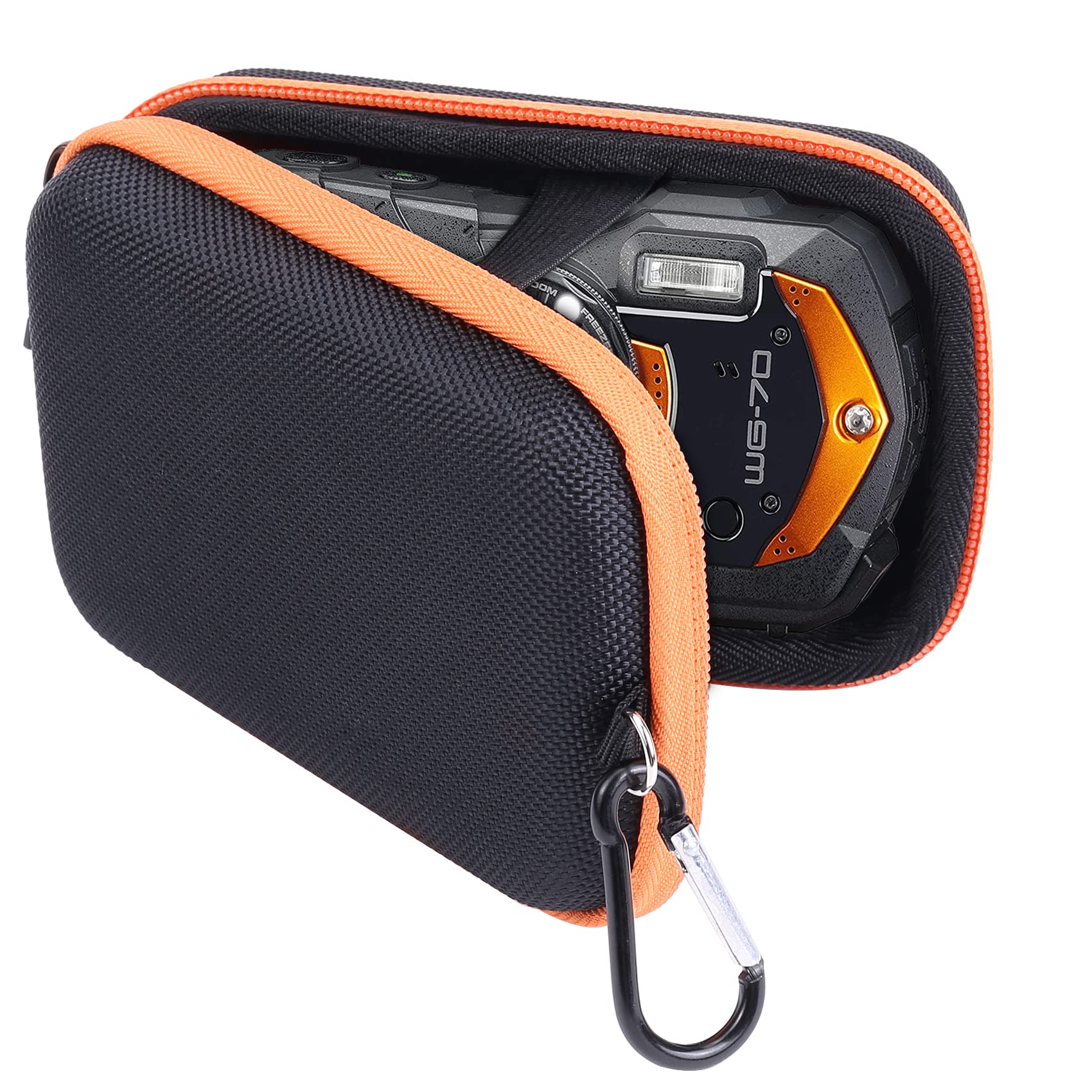 Khanka Protective Storage Case Compatible with RICOH Digital Cameras WG-80/WG-70/WG-60/WG-50/WG-40/WG-30 (Orange Zipper)
Khanka Protective Storage Case Compatible with RICOH Digital Cameras WG-80/WG-70/WG-60/WG-50/WG-40/WG-30 (Orange Zipper)