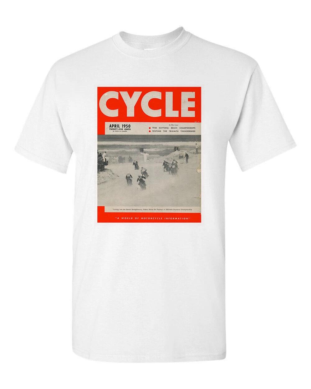 Motorcycle Tee T Shirt White 100% Cotton Vtg Art Cycle Magazine Racing S
Motorcycle Tee T Shirt White 100% Cotton Vtg Art Cycle Magazine Racing S