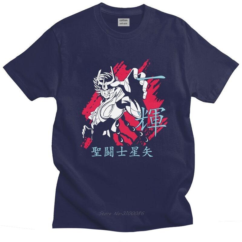 Мужская хлопковая футболка Ikki Saint Seiya, футболки Рыцари Зодиака, модная футболка с коротким рукавом, одежда 4XL
Мужская хлопковая футболка Ikki Saint Seiya, футболки Рыцари Зодиака, модная футболка с коротким рукавом, одежда 4XL