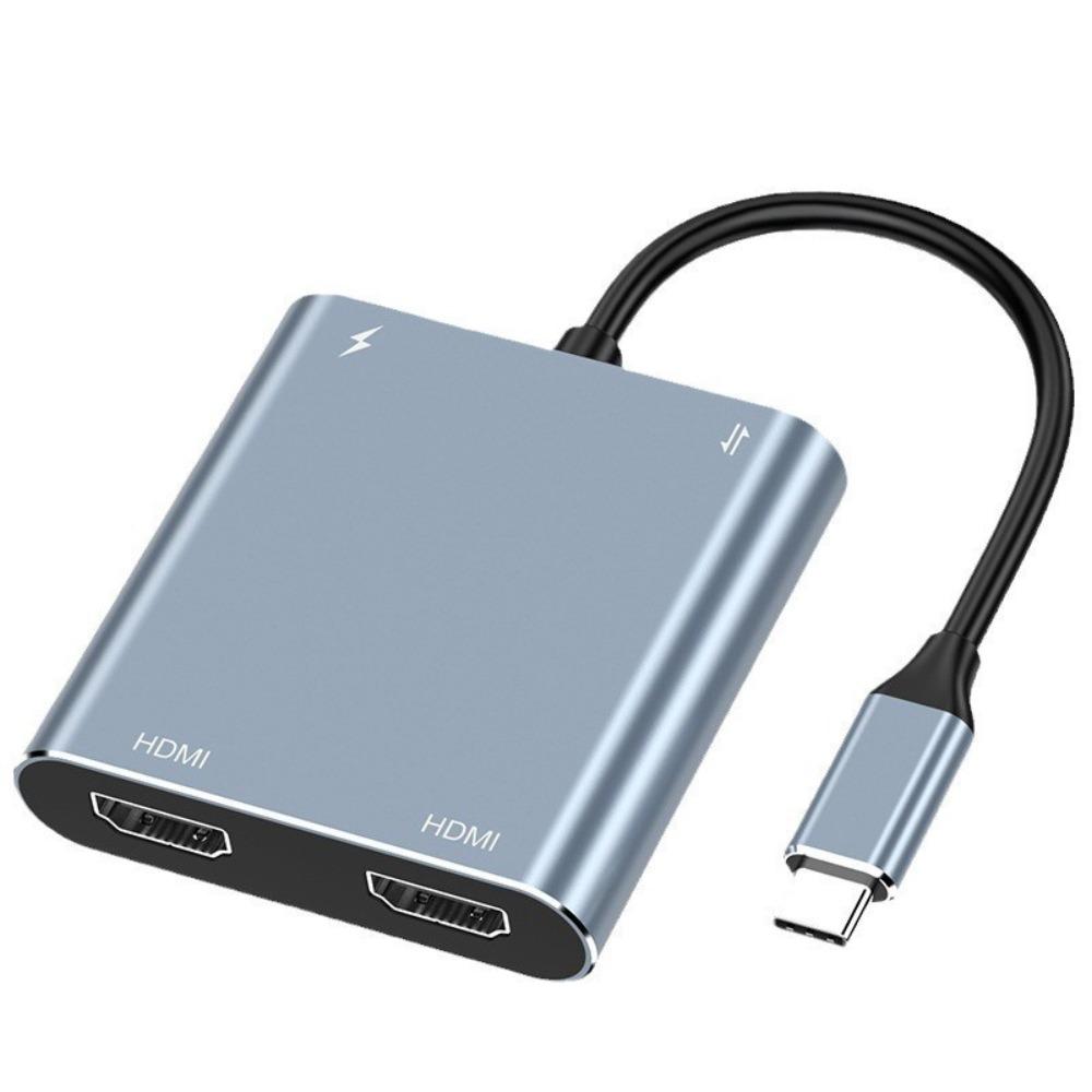 Type C to Dual HDMI MST Hub USB C Dock 4K Display Multi Screen Extended Monitor Adapter for Laptop PC MacBook Type-C HDMI+VGA
Type C to Dual HDMI MST Hub USB C Dock 4K Display Multi Screen Extended Monitor Adapter for Laptop PC MacBook Type-C HDMI+VGA