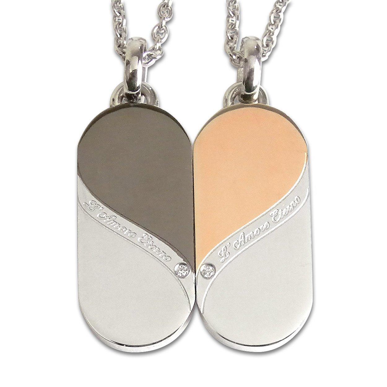 Pair Necklace Message Pair Necklace Stainless Steel Pair Necklace Surgical Stainless Steel Accessories Black Rose Gold Heart Plate Zirconia Message
Pair Necklace Message Pair Necklace Stainless Steel Pair Necklace Surgical Stainless Steel Accessories Black Rose Gold Heart Plate Zirconia Message