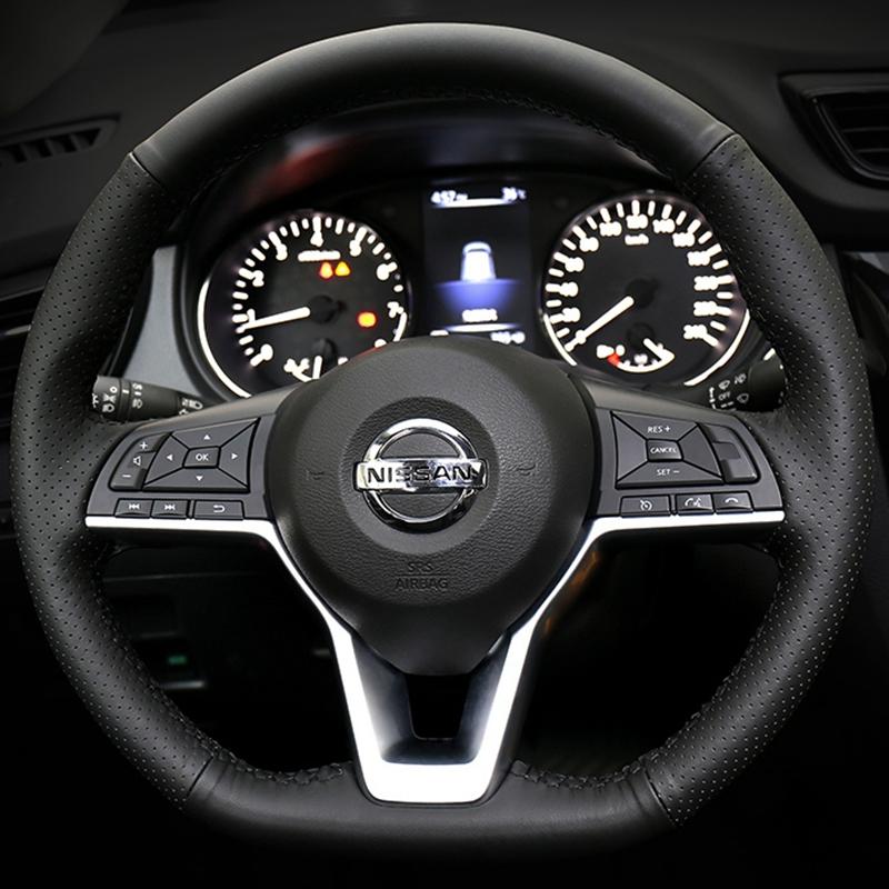 Оплетка рулевого колеса автомобиля на заказ, 100% подходит для Nissan X-Trail Qashqai March Serena Micra Kicks 2017-Altima
Оплетка рулевого колеса автомобиля на заказ, 100% подходит для Nissan X-Trail Qashqai March Serena Micra Kicks 2017-Altima