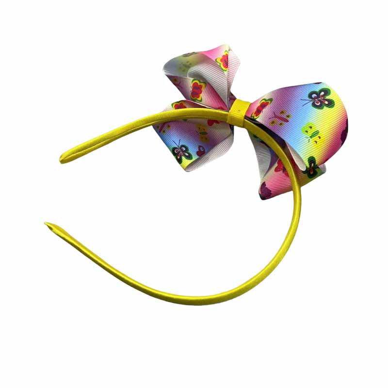 Butterfly Pattern Bow Headband - Handmade Hair Accessory for Kids
Butterfly Pattern Bow Headband - Handmade Hair Accessory for Kids
