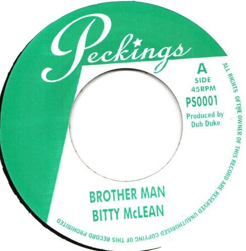 7inch Record BITTY MCLEAN Brother Man Sound Boy Killer PS0001 PECKINGS RECORD 2007 UK Reggae Ska Dub Used
7inch Record BITTY MCLEAN Brother Man Sound Boy Killer PS0001 PECKINGS RECORD 2007 UK Reggae Ska Dub Used