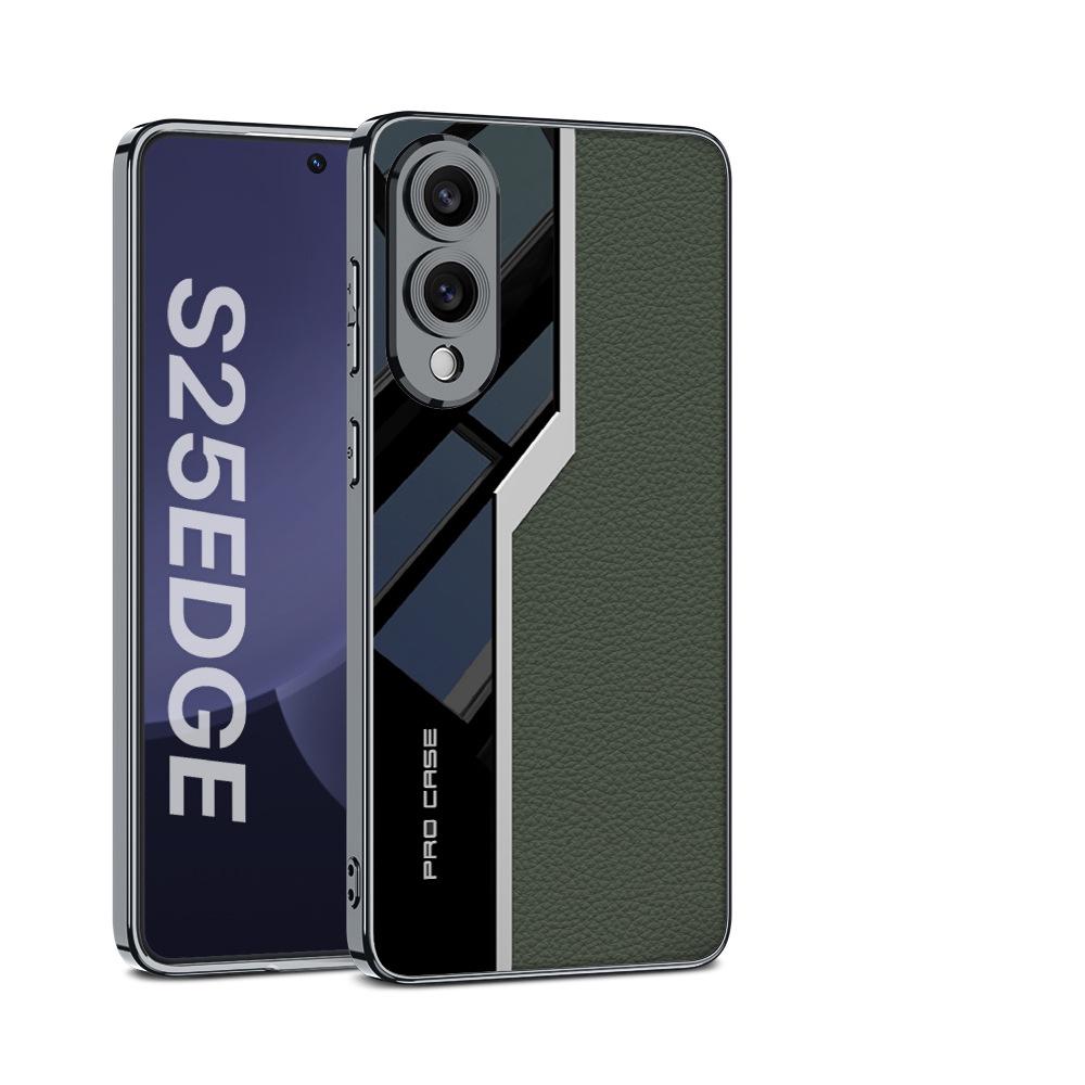 Samsung S25 Edge Electroplated Leather Supercar Phone Case - Creative, Anti-Fall Protective Cover S25 Edge
Samsung S25 Edge Electroplated Leather Supercar Phone Case - Creative, Anti-Fall Protective Cover S25 Edge
