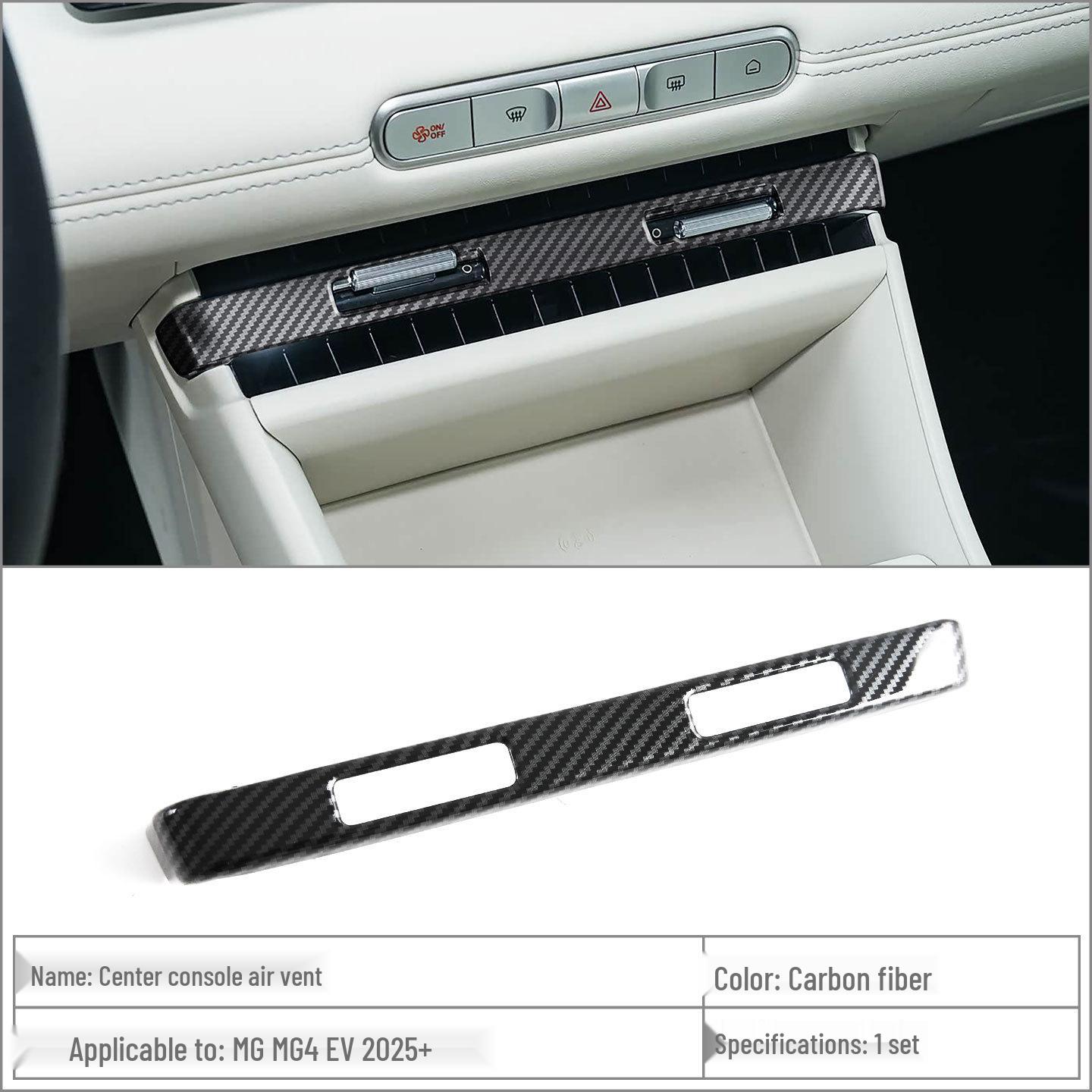 MG4 EV 2026 Center Console Air Vent Decorative Stickers for Interior Modification
MG4 EV 2026 Center Console Air Vent Decorative Stickers for Interior Modification