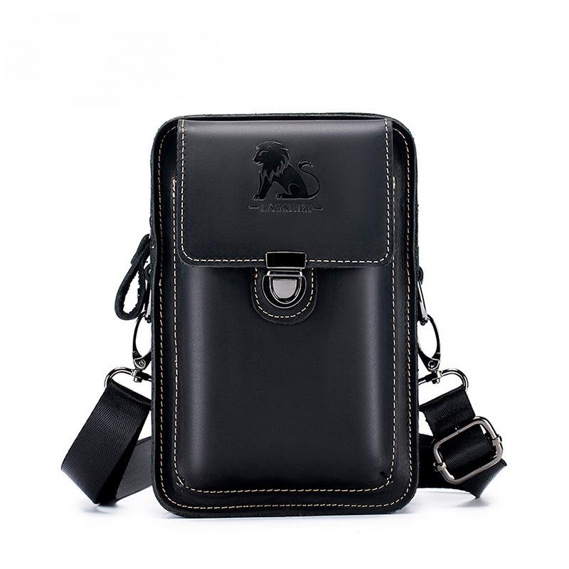 Brand New Crazy Horse Leather Men Waist Pack Phone Pouch Bags Waist Bag Men s Small Shoulder Belt Bag crossbody bags for men 13.5x5x20cm чорний
Brand New Crazy Horse Leather Men Waist Pack Phone Pouch Bags Waist Bag Men s Small Shoulder Belt Bag crossbody bags for men 13.5x5x20cm чорний