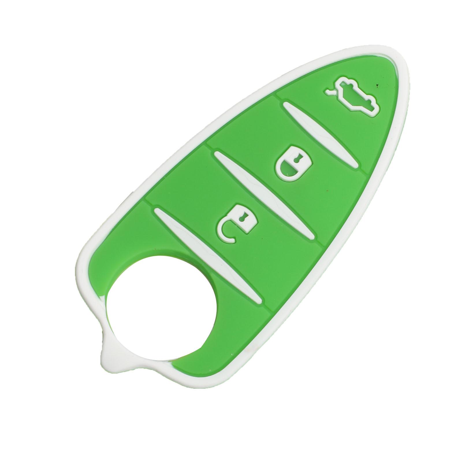 Jingyuqin Автомобильный брелок для ключей Резиновая накладка Чехол 3 кнопки для Alfa Romeo Mito Giulietta 159 GTA Чехол Чехол зелёный
Jingyuqin Автомобильный брелок для ключей Резиновая накладка Чехол 3 кнопки для Alfa Romeo Mito Giulietta 159 GTA Чехол Чехол зелёный