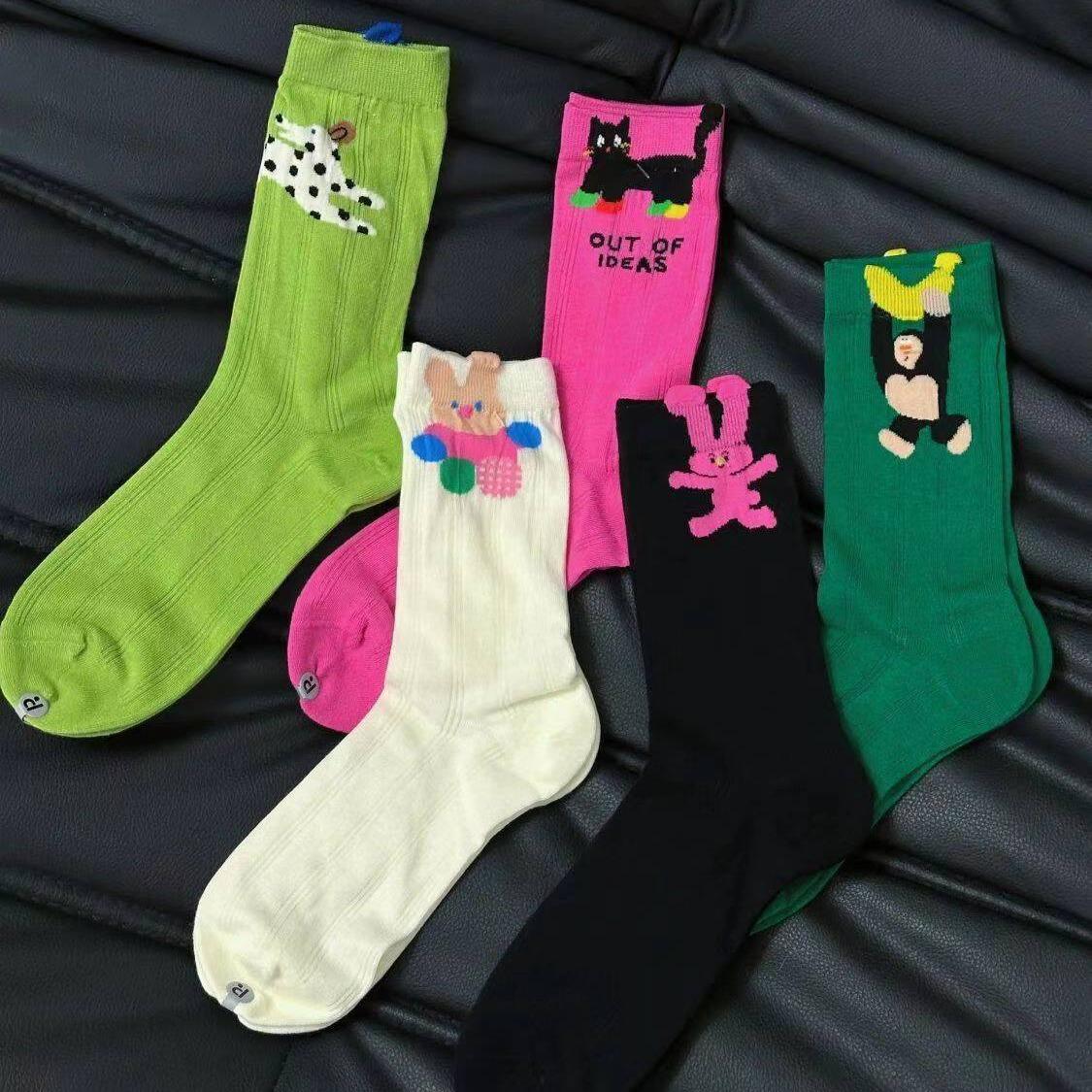 Korean Style Women s Cute Cartoon Mid-Calf Summer Socks - Trendy and Thin Design One Size белый
Korean Style Women s Cute Cartoon Mid-Calf Summer Socks - Trendy and Thin Design One Size белый