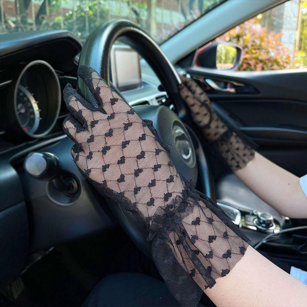 Ruffles Sunscreen Gloves Touch Screen Lace Gloves Hollow out Sun Protection Gloves Cycling
Ruffles Sunscreen Gloves Touch Screen Lace Gloves Hollow out Sun Protection Gloves Cycling