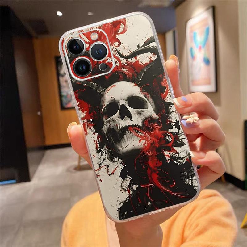Skull Phone Case Carcasa Funda For iPhone 17 Pro Max Air 16 15 14 13 Pro Max 15 16 Pro 15Plus Case iPhone 13ProMax
Skull Phone Case Carcasa Funda For iPhone 17 Pro Max Air 16 15 14 13 Pro Max 15 16 Pro 15Plus Case iPhone 13ProMax