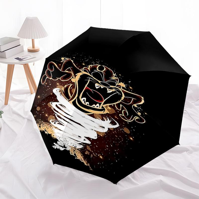 Looney Tunes Tazmanian Devil Automatic Opening Folding Umbrella - 8-Bone Iron Frame, for Fans and Travelers0104117a
Looney Tunes Tazmanian Devil Automatic Opening Folding Umbrella - 8-Bone Iron Frame, for Fans and Travelers0104117a