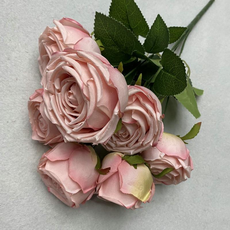 Artificial Rose Bouquet With Soft Fabric For Home Decor And Hotel Gift Displays глибокий рожевий колір
Artificial Rose Bouquet With Soft Fabric For Home Decor And Hotel Gift Displays глибокий рожевий колір