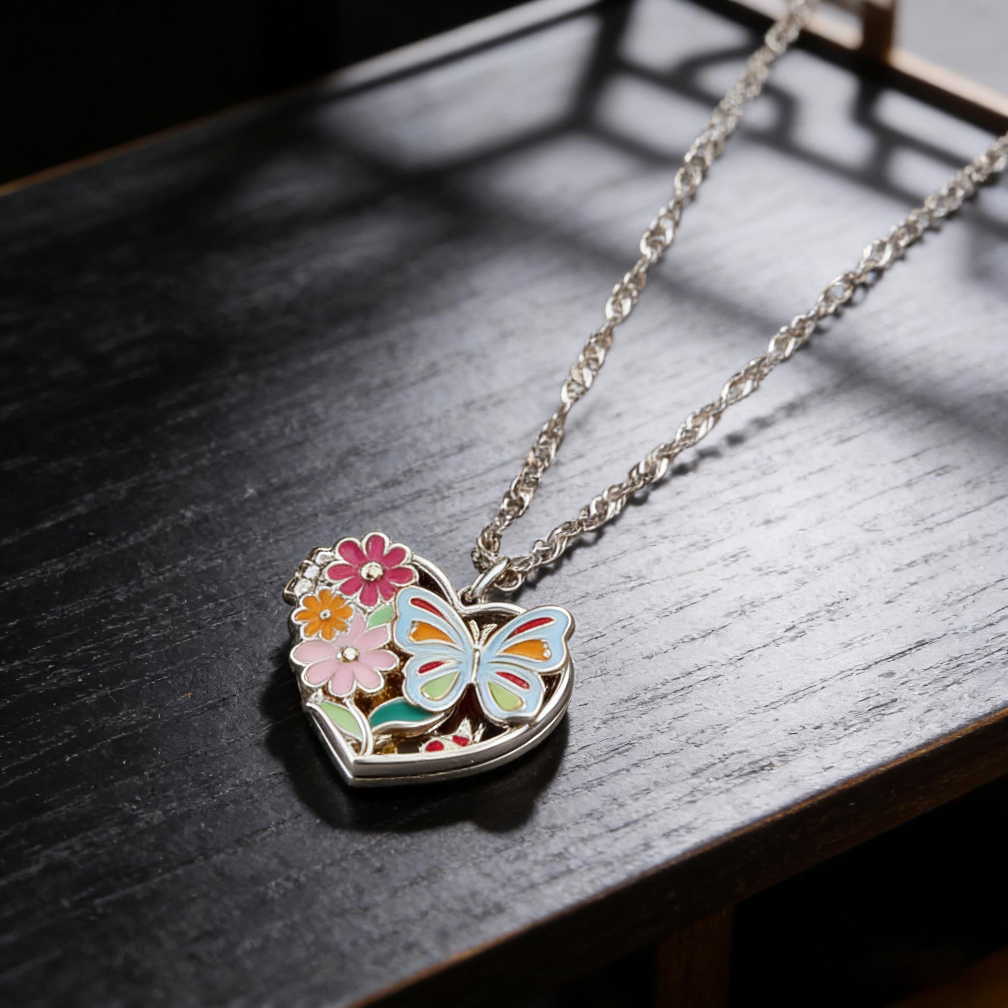 Atoztide Custom Photo Album Necklace For Women Alloy Copper Hollow Color Butterfly Pendant Picture Locket Personalized Gift No Photo
Atoztide Custom Photo Album Necklace For Women Alloy Copper Hollow Color Butterfly Pendant Picture Locket Personalized Gift No Photo