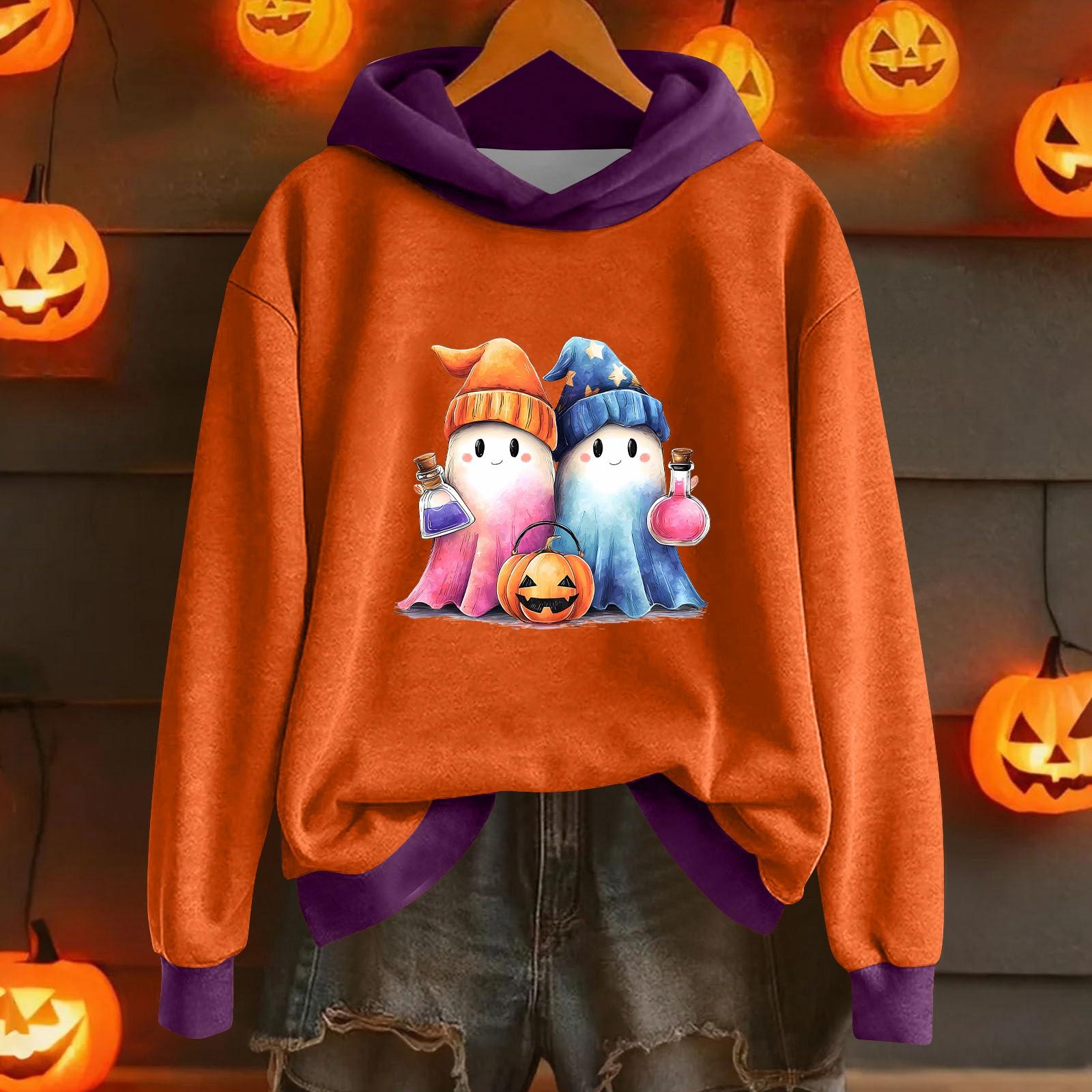 Women s Fashion Lightweight Long Sleeve Pullover With Halloween Print Hoodie XL
Women s Fashion Lightweight Long Sleeve Pullover With Halloween Print Hoodie XL